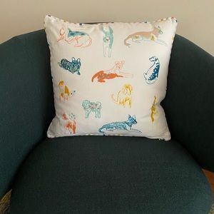 BN Anthropologie Lounging Hound Pillow